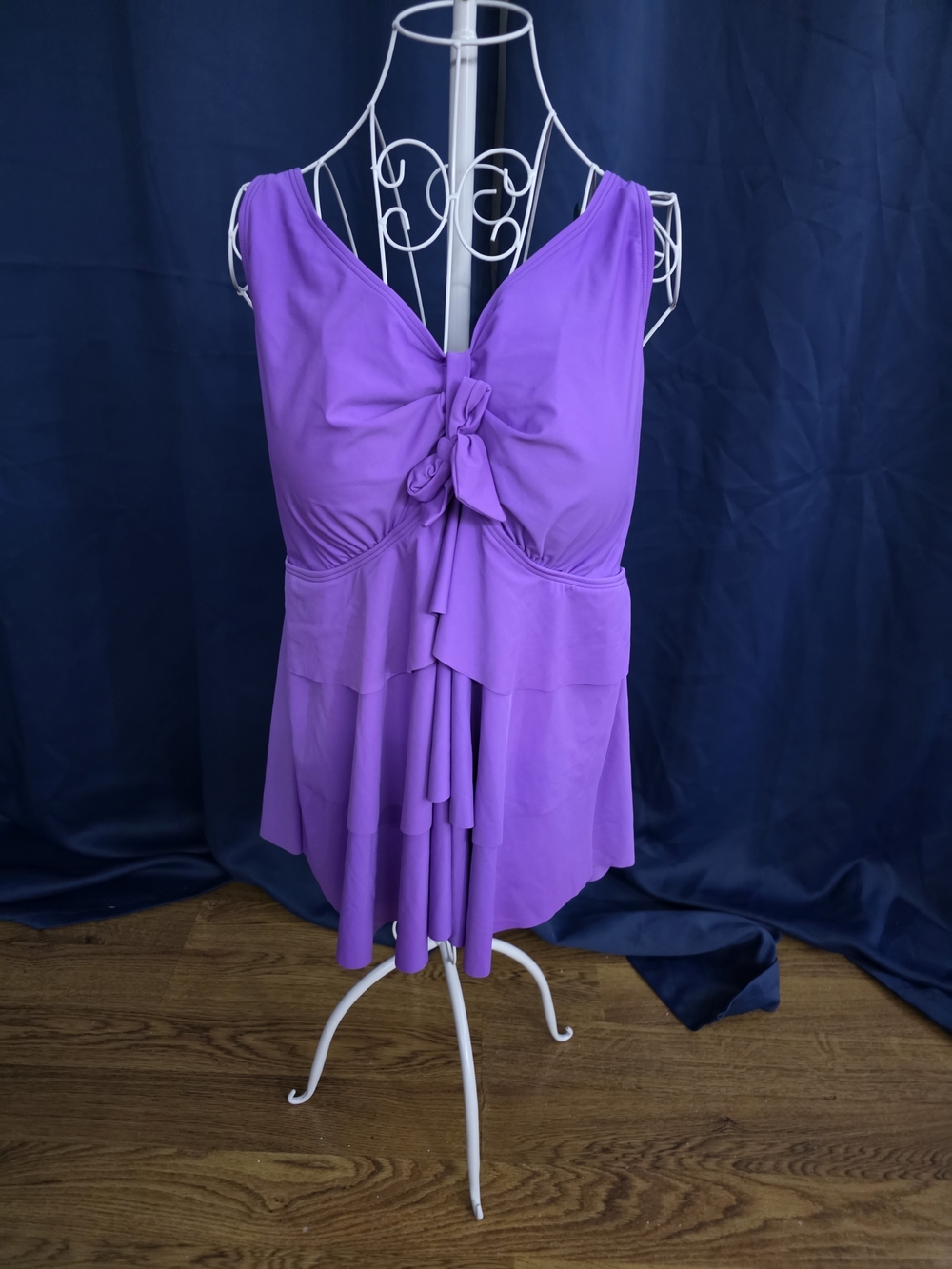 BloomChic Violet Swim Top 18-20 NWT